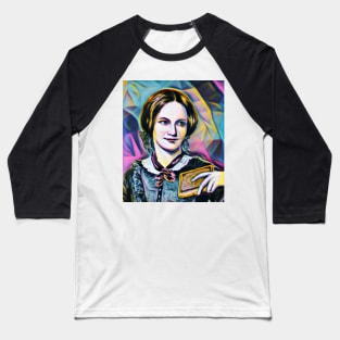 Charlotte Bronte Portrait | Charlotte Brontë 4 Baseball T-Shirt